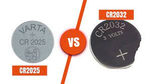 The difference between cr2032 and cr2025